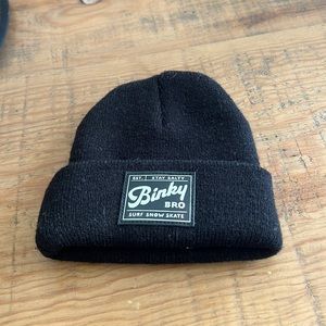 Binky bro infant beanie black